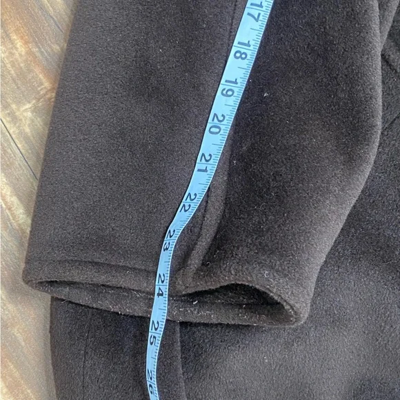 MaxMara • Pure Wool Long Trench • Italy